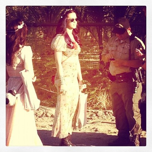 We spotted Katy Perry in flower-child garb as she headed out of a Coachella party.
We spotted Katy Perry in flower-child garb as she headed out of a Coachella party.