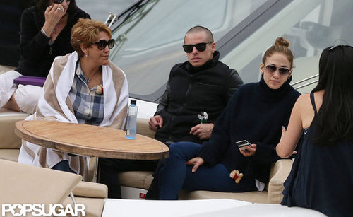 Jennifer Lopez, Casper Smart, and Guadalupe Lopez relaxed on a yacht over the weekend.
Jennifer Lopez, Casper Smart, and Guadalupe Lopez relaxed on a yacht over the weekend.