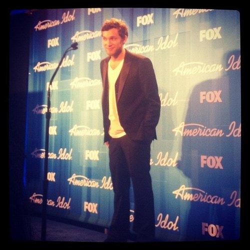Phillip Phillips chatted with us in the press room moments after being crowned this year's American Idol winner.
Phillip Phillips chatted with us in the press room moments after being crowned this year's American Idol winner.