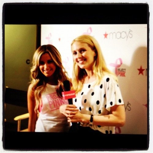 Ashley Tisdale stopped by a Macy's event in NYC.
Ashley Tisdale stopped by a Macy's event in NYC.