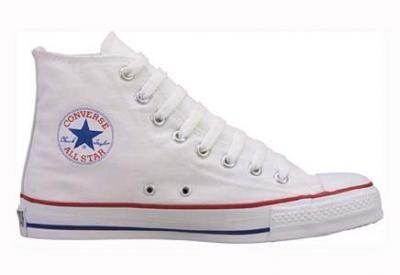 Amazon.com: Converse Chuck Taylor All Star Hi Top Optical White Canvas W7650: Shoes