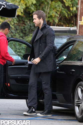 Ryan Reynolds arrived at lunch in LA.
Ryan Reynolds arrived at lunch in LA.