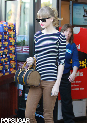 Taylor Swift Heads Out of Her LA Home With Harry Styles Taylor Swift Heads Out of Her LA Home With Harry Styles