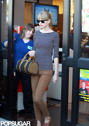 Taylor Swift Heads Out of Her LA Home With Harry Styles Taylor Swift Heads Out of Her LA Home With Harry Styles