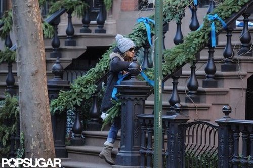 Sarah Jessica Parker decorated her NYC home for the holidays.
Sarah Jessica Parker decorated her NYC home for the holidays.
