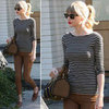 Taylor Swift Wearing Brown Jeans