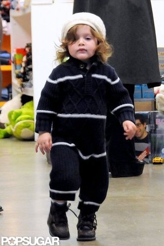 Skyler Berman shopped with his mom.
Skyler Berman shopped with his mom.