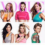 Miss Vogue Gets Social With Nine Cover Girls for December Miss Vogue Gets Social With Nine Cover Girls for December