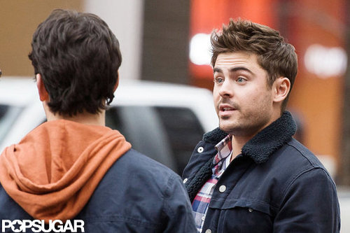 Zac Efron Films in NYC After Landing JFK Movie Role Zac Efron Films in NYC After Landing JFK Movie Role