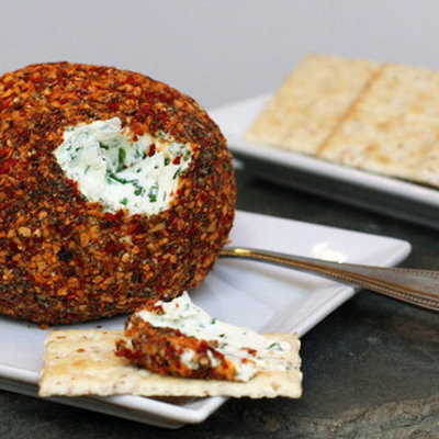 Peppery Ranch Cheese Ball Peppery Ranch Cheese Ball