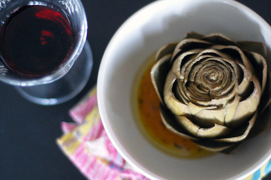 Steamed Artichokes With Oil and Vinegar Steamed Artichokes With Oil and Vinegar