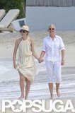 Ellen DeGeneres and Portia de Rossi Show PDA in St. Barts