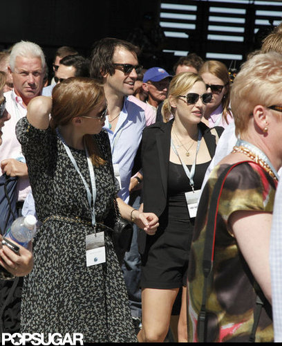 Ned Rocknroll brought Kate Winslet to the New Mexico launch of the first commercial spaceport in October 2011.
Ned Rocknroll brought Kate Winslet to the New Mexico launch of the first commercial spaceport in October 2011.