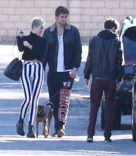 Miley Cyrus and Liam Hemsworth Wrap Up a Christmas Visit With Family Miley Cyrus and Liam Hemsworth Wrap Up a Christmas Visit With Family