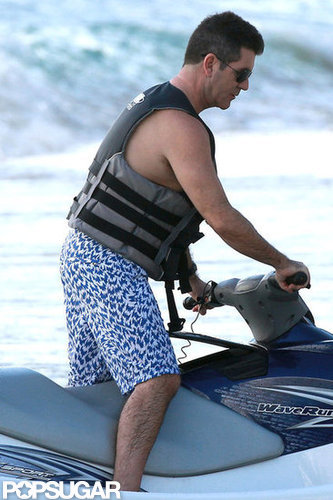Shirtless Simon Cowell Escapes to Barbados For Some Serious Thinking Shirtless Simon Cowell Escapes to Barbados For Some Serious Thinking