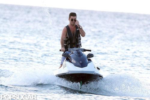 Shirtless Simon Cowell Escapes to Barbados For Some Serious Thinking Shirtless Simon Cowell Escapes to Barbados For Some Serious Thinking