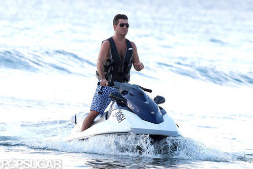 Shirtless Simon Cowell Escapes to Barbados For Some Serious Thinking Shirtless Simon Cowell Escapes to Barbados For Some Serious Thinking