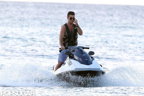 Shirtless Simon Cowell Escapes to Barbados For Some Serious Thinking Shirtless Simon Cowell Escapes to Barbados For Some Serious Thinking