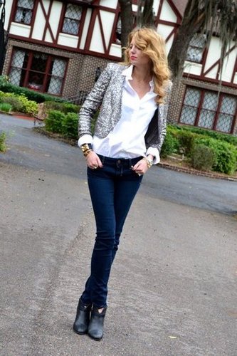 Sequin Blazer