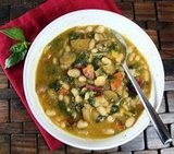 White Bean Pesto Soup - Vegan
