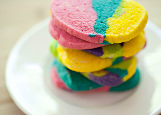 Tie-Dyed Cookies 
