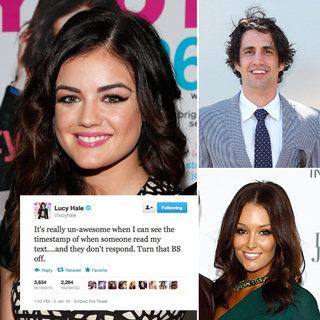 Best Celebrity Tweets: Lucy Hale, Hamish & Andy, Frank Ocean