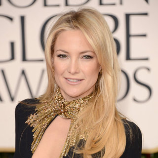 Kate Hudson | Golden Globes Hair and Makeup 2013