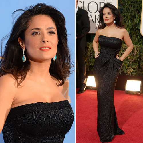 Salma Hayek | Golden Globes Red Carpet Fashion 2013 Salma Hayek | Golden Globes Red Carpet Fashion 2013
