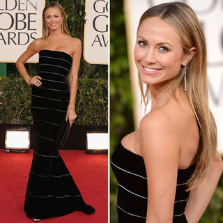 See Stacy Keibler in Armani Prive at 2013 Golden Globes