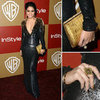 Vanessa Hudgens Golden Globes Party Fashion 2013