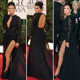 Eva Longoria | Golden Globes Red Carpet Fashion 2013