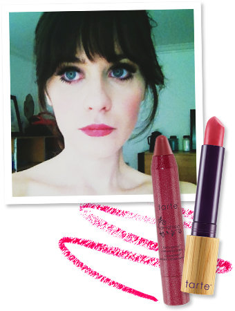 Found It! Zooey Deschanel’s Golden Globes Lip Color