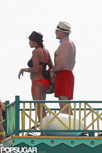 Rosario Dawson and Danny Boyle checked out the scene.
Rosario Dawson and Danny Boyle checked out the scene.
