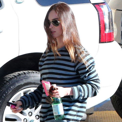 Megan Fox and Brian Austin Green at Land Rover Dealership