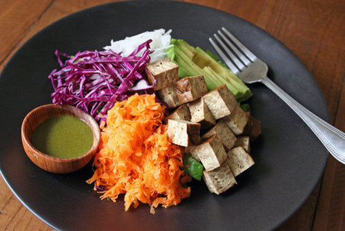 Brown-Bag Transformation: Bento Box Salad Brown-Bag Transformation: Bento Box Salad