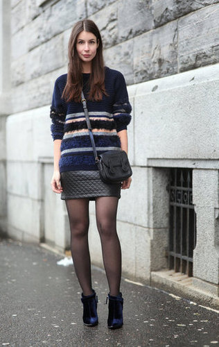 Blue hues, even on her shoes, give this slick style a great color story, to boot.
Source: Lookbook.nu
Blue hues, even on her shoes, give this slick style a great color story, to boot.
Source: Lookbook.nu