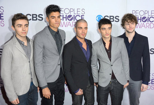 Nathan Sykes, Siva Kaneswaran, Max George, Tom Parker, and Jay McGuiness hit the red carpet together.
Nathan Sykes, Siva Kaneswaran, Max George, Tom Parker, and Jay McGuiness hit the red carpet together.