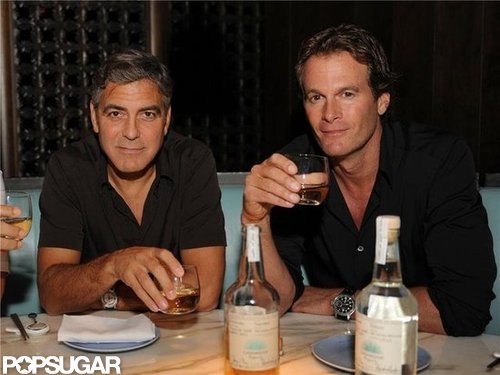 George Clooney and partner Rande Gerber launched Casamigos tequila in Florida.
George Clooney and partner Rande Gerber launched Casamigos tequila in Florida.
