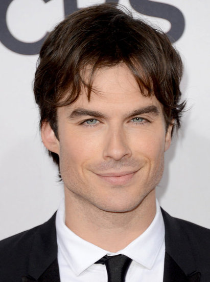 Ian Somerhalder wore a suit to the People's Choice Awards.
Ian Somerhalder wore a suit to the People's Choice Awards.
