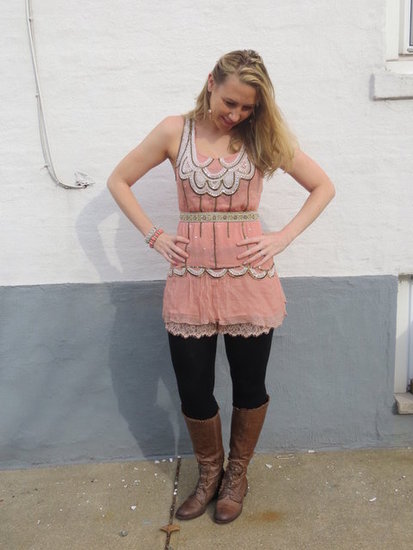 Free People Embellished Molly Tunic