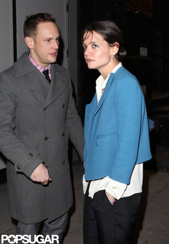 Katie Holmes attended a Broadway show in NYC.
Katie Holmes attended a Broadway show in NYC.