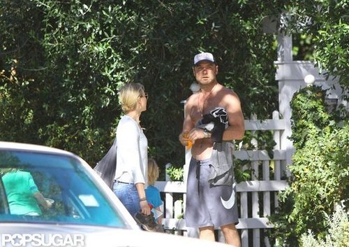Naomi Watts and Liev Schreiber chatted.
Naomi Watts and Liev Schreiber chatted.