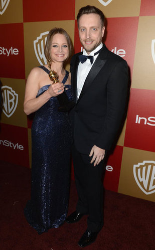 Ariel Foxman posed with Jodi Foster and her award.
Ariel Foxman posed with Jodi Foster and her award.