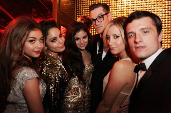 Selena Gomez, Vanessa Hudgens, Sarah Hyland, Ashley Tisdale, and Josh Hutcherson met up at the Harvey Weinstein afterparty Sunday night.
Selena Gomez, Vanessa Hudgens, Sarah Hyland, Ashley Tisdale, and Josh Hutcherson met up at the Harvey Weinstein afterparty Sunday night.