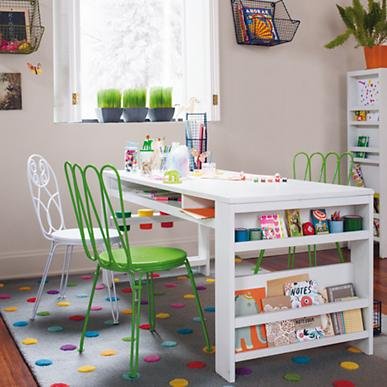 The Land of Nod Candy Dot Rug