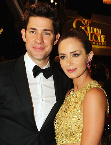 John Krasinski and Emily Blunt John Krasinski and Emily Blunt