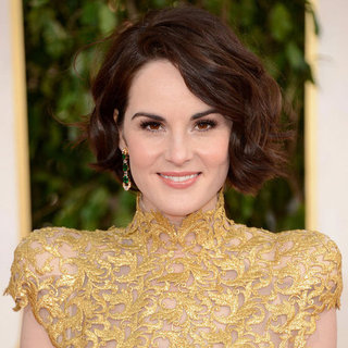 Pictures of Michelle Dockery at the 2013 Golden Globes