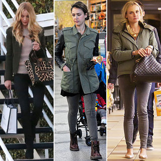 Jessica Alba Army Jacket