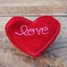 Sweet Sapling Valentine's Heart Clip