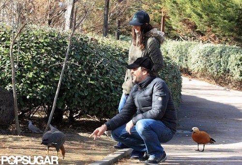 Penélope Cruz and Javier Bardem spent an afternoon together in Madrid.
Penélope Cruz and Javier Bardem spent an afternoon together in Madrid.